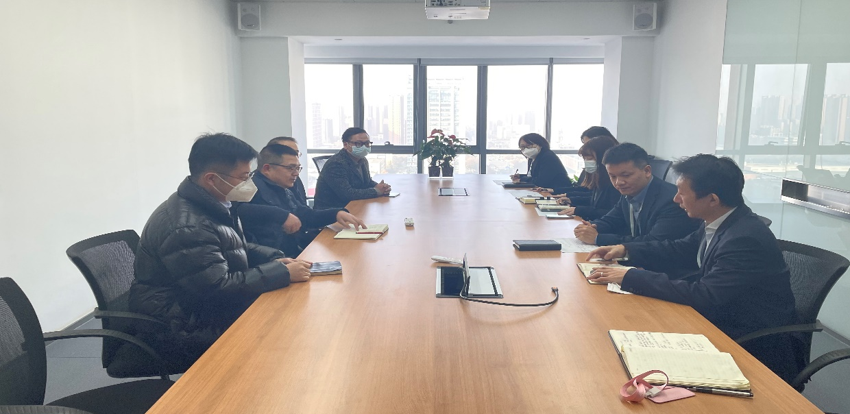 長(zhǎng)安財(cái)通與陜西金融資產(chǎn)管理股份有限公司、融創(chuàng)西北公司座談交流
